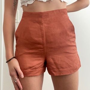 NWT Sanctuary Suede Shorts